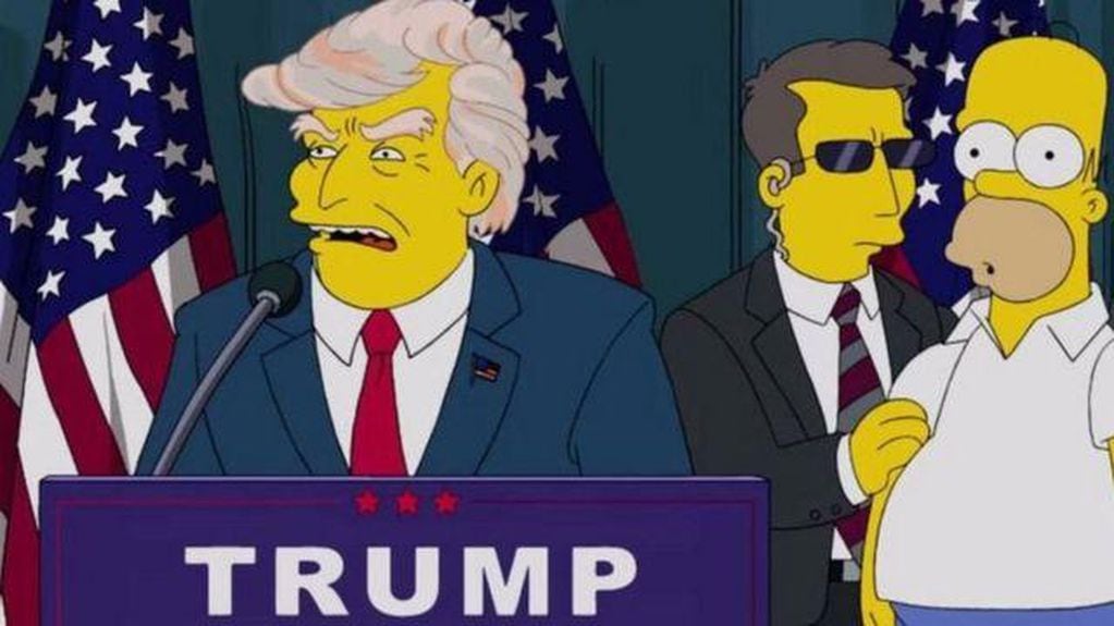 Donald Trump en "Los Simpson" (FOX)