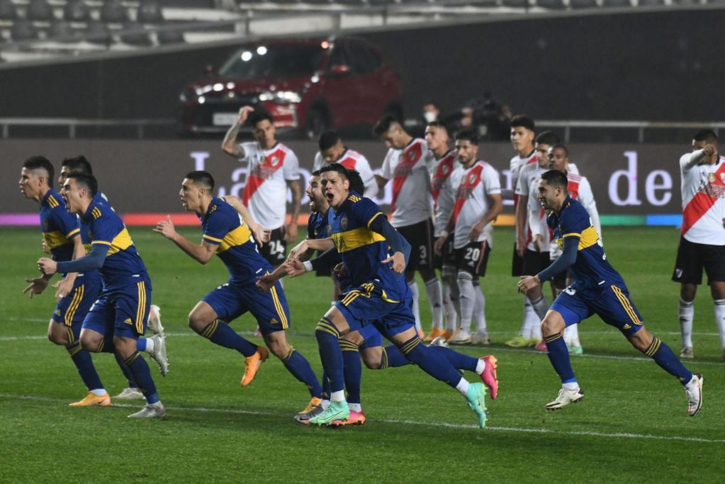 Boca festejó en la Copa Argentina ante River, la última vez que se enfrentaron.