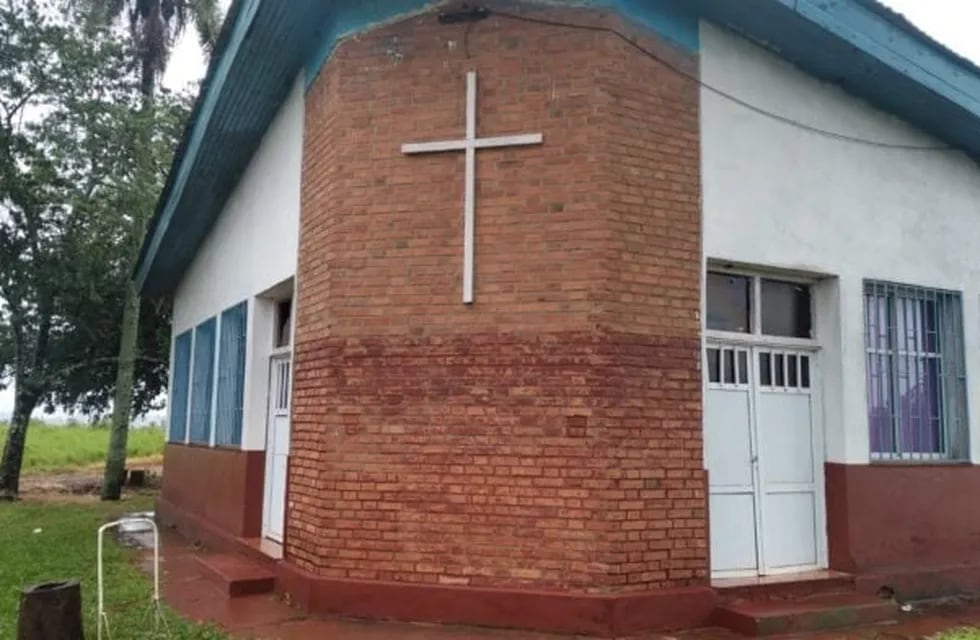 Detuvieron a un hombre acusado de robar elementos de una capilla en San Vicente.