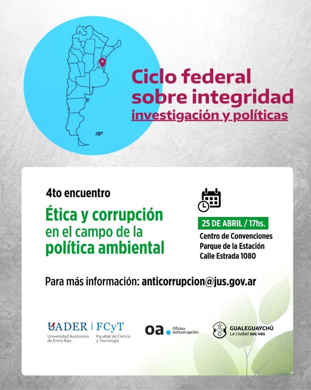 Ciclo Federal sobre Integridad en Gualeguaychú