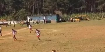 Jornada deportiva violenta en Puerto Esperanza: agreden a un árbitro en un torneo de fútbol
