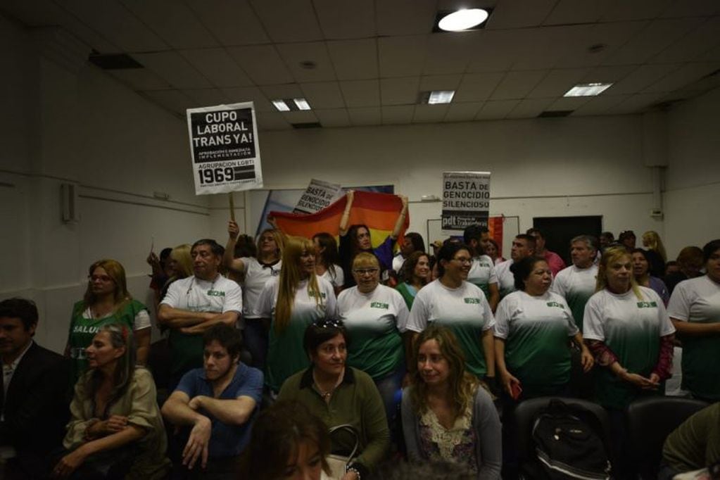 El cupo laboral trans se vota en el Concejo Deliberante en Córdoba.