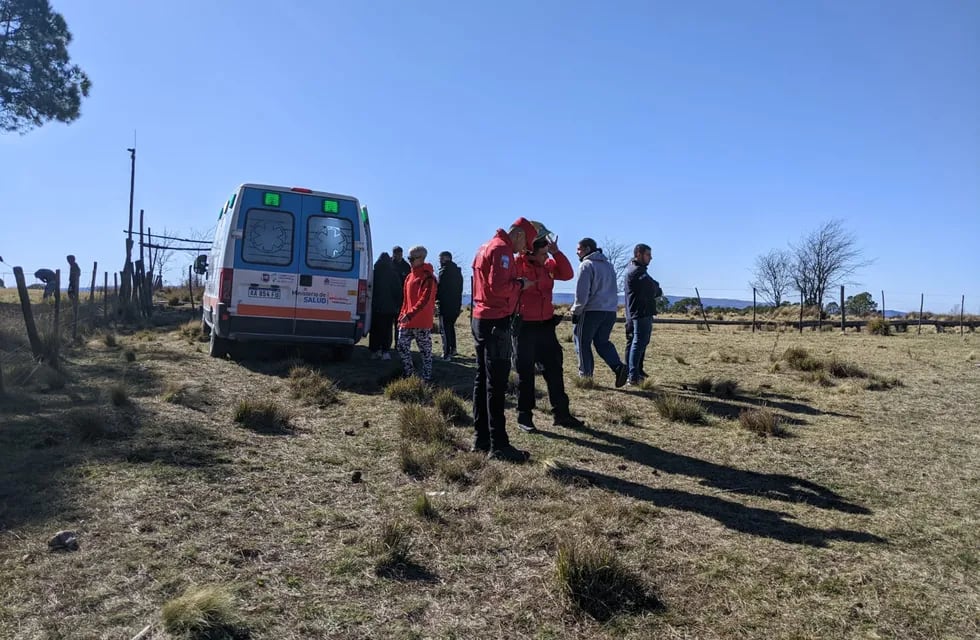 El rescate de los estudiantes rosarinos en el Cerro Champaquí, con base en Atos Pampa. (Corresponsalía)