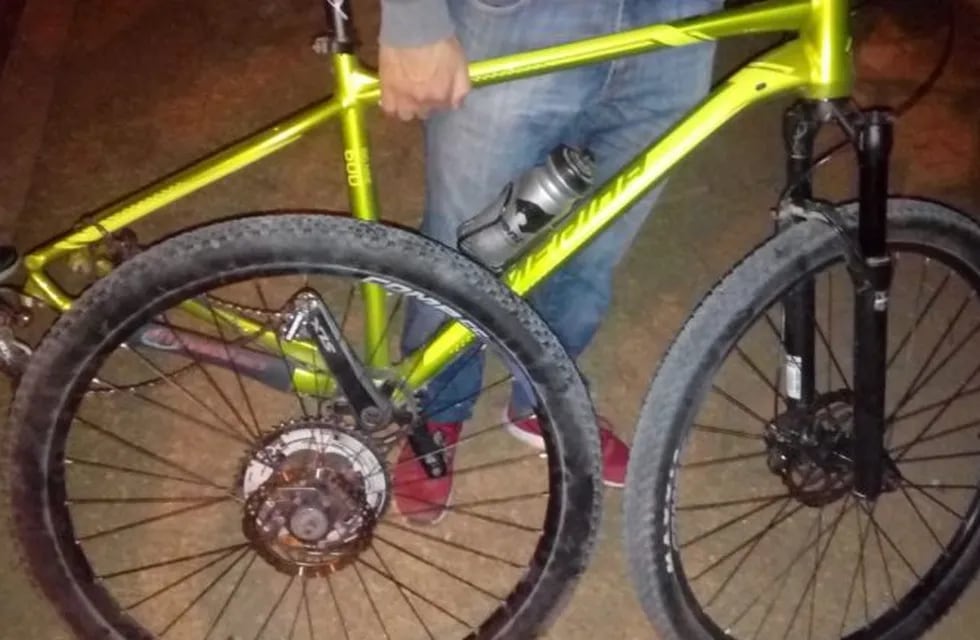 Alta Gracia: hallan una bicicleta robada.