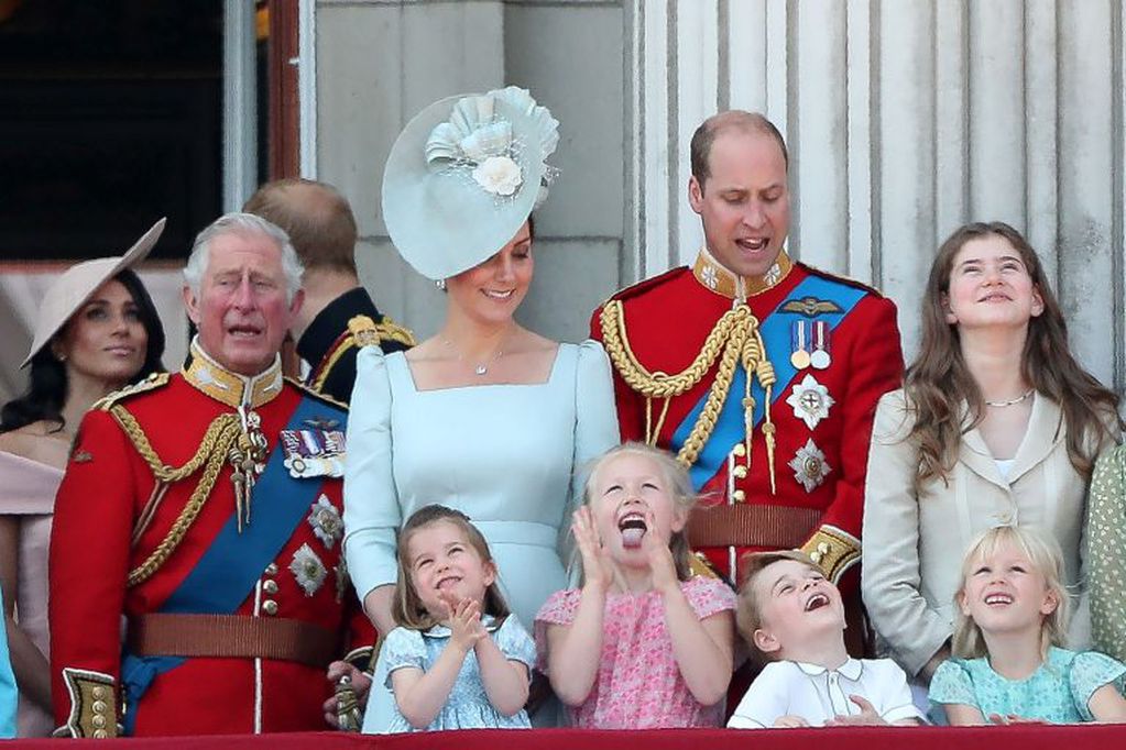Cumpleaños de la Reina Isabel con la Familia Real