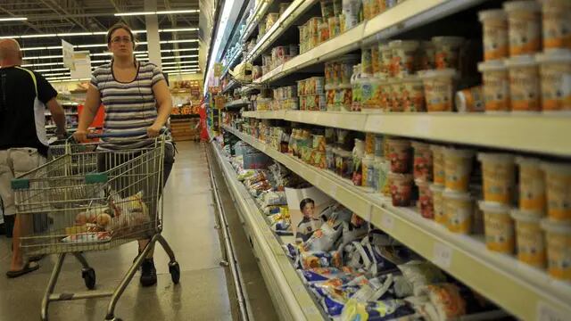 SUPERMERCADOS. Faltan productos clave de la canasta básica (La Voz/Archivo).