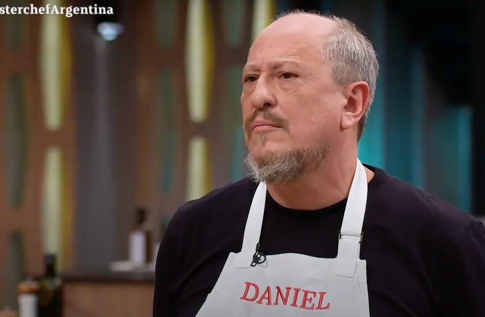 El actor cordobés fue eliminado de Masterchef. (Foto: Telefé)