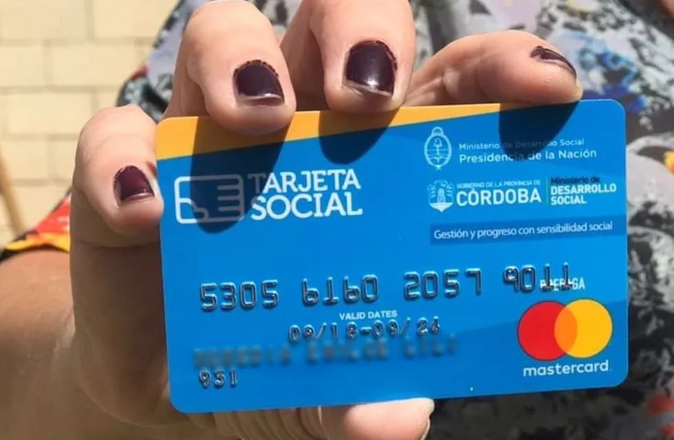 El Gobierno de Córdoba informó el cronograma de acreditación de los fondos de la Tarjeta Social.