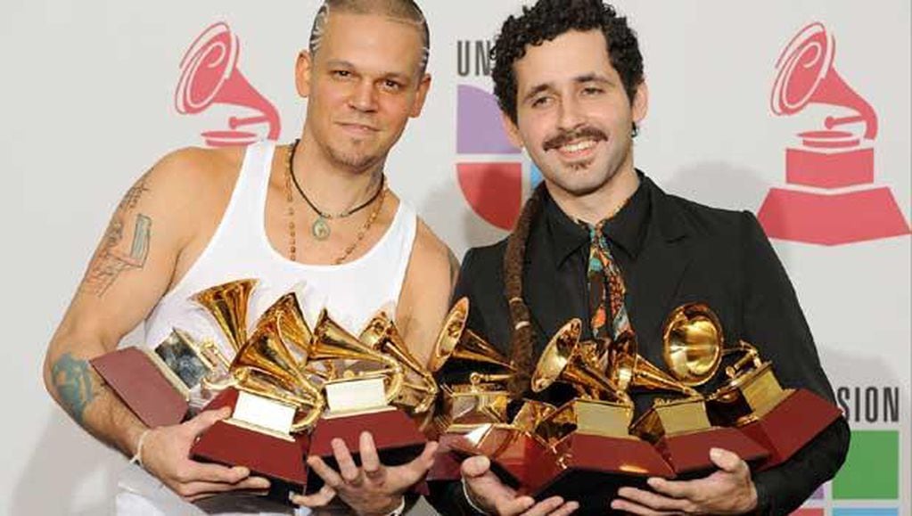 CALLE 13. Los últimos grandes ganadores del Grammy Latino.