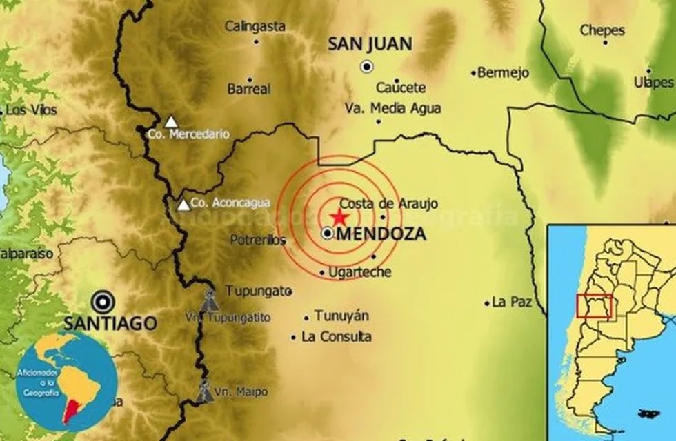 Mendoza, sismo.