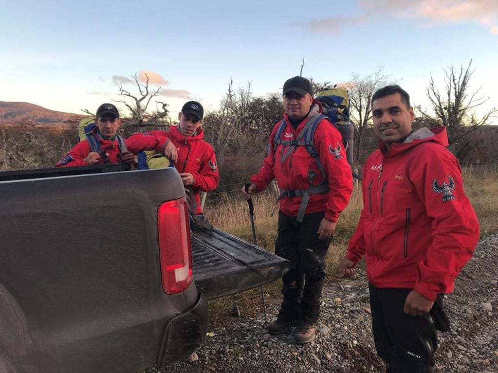 División Servicios Especiales del grupo de búsqueda y rescate Ushuaia