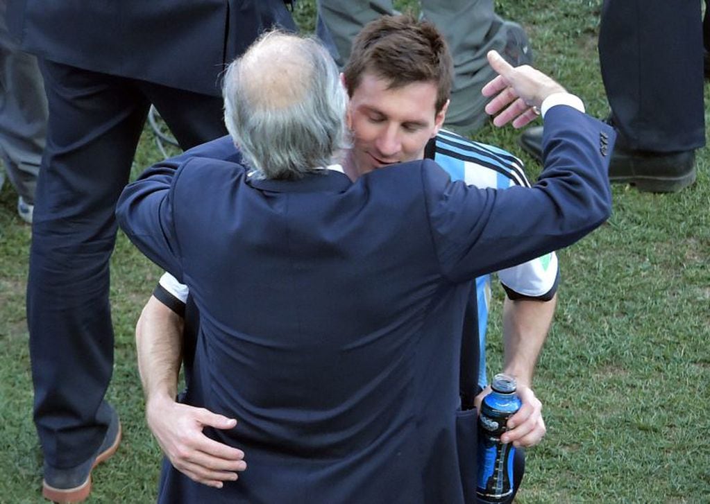 Sabella y Lionel Messi.