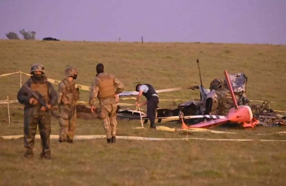 Se estrelló una avioneta que transportaba vacunas. Fue en Rocha, Uruguay.