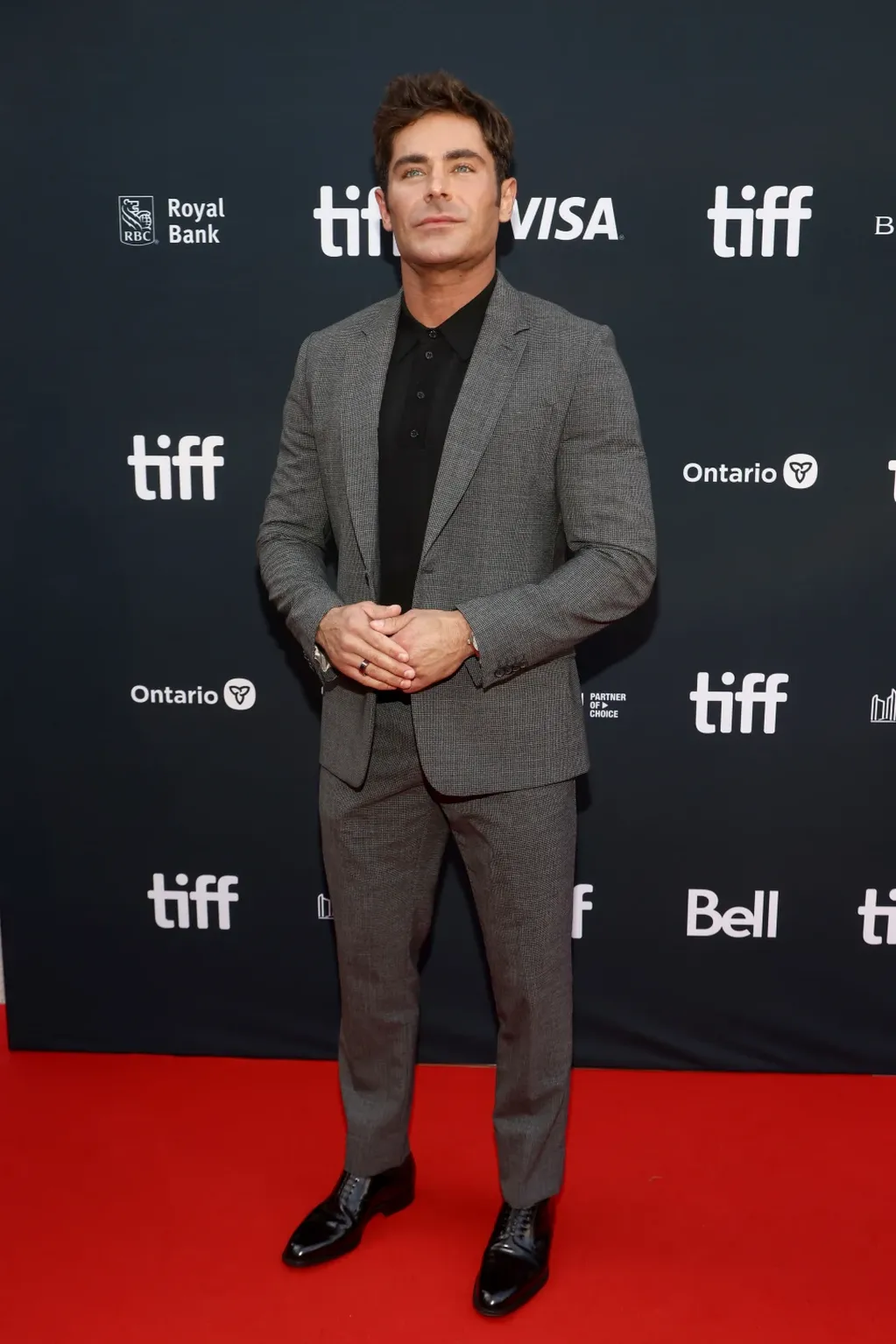 Zac Efron en el Festival de Cine de Toronto.