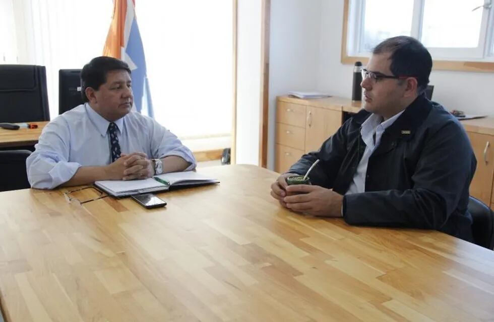 Ministro de Agricultura, Ganadería y Pesca Walter Abregú