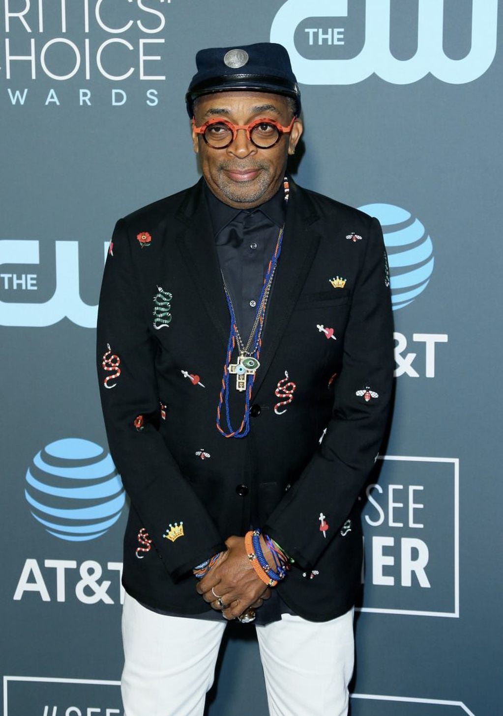 Best director nominee for "BlacKkKlansman" Spike Lee arrives for the 24th Critics' Choice Awards at Barker Hangar Santa Monica airport on January 13, 2019 in Santa Monica, California. (Photo by Jean-Baptiste LACROIX / AFP)