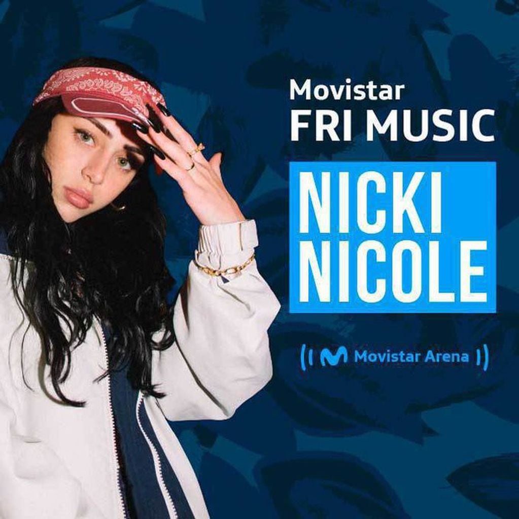 Nicki Nicole dará un show gratis en el Movistar Arena