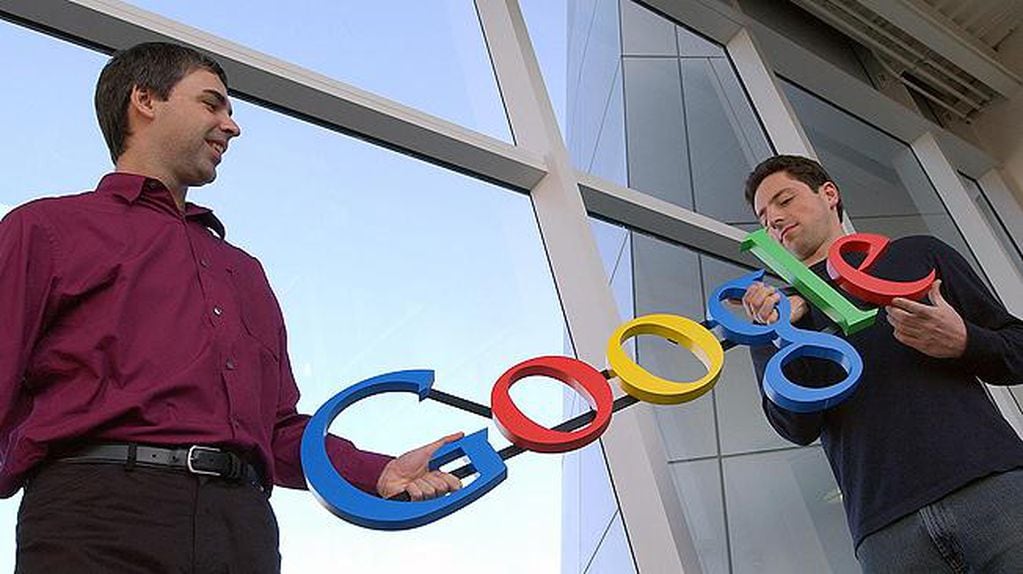 Sergey Brin y Larry Page.