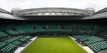 Wimbledon se volverá a jugar en 2021, tras la suspensión del año anterior por la pandemia. (All England Tennis)