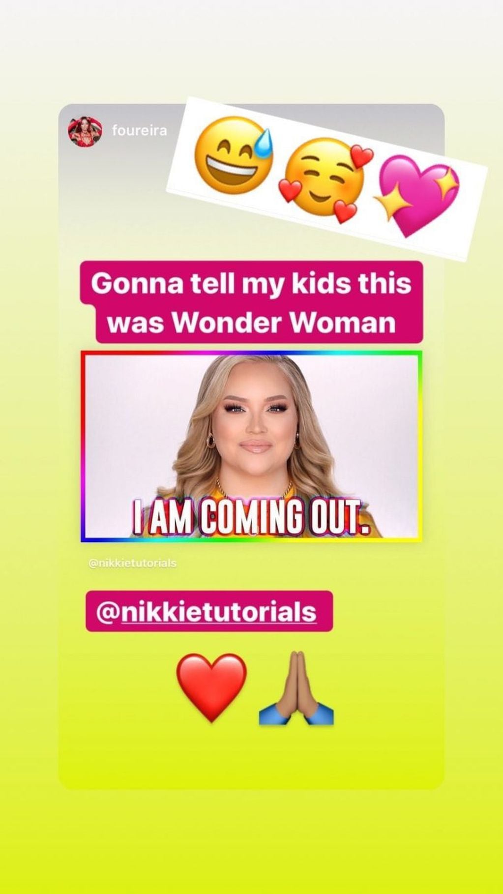 Los mensajes de sus seguidores a Nikkie Tutorials tras contar que es una mujer transgénero  (Foto: Instagram/ @nikkietutorials)
