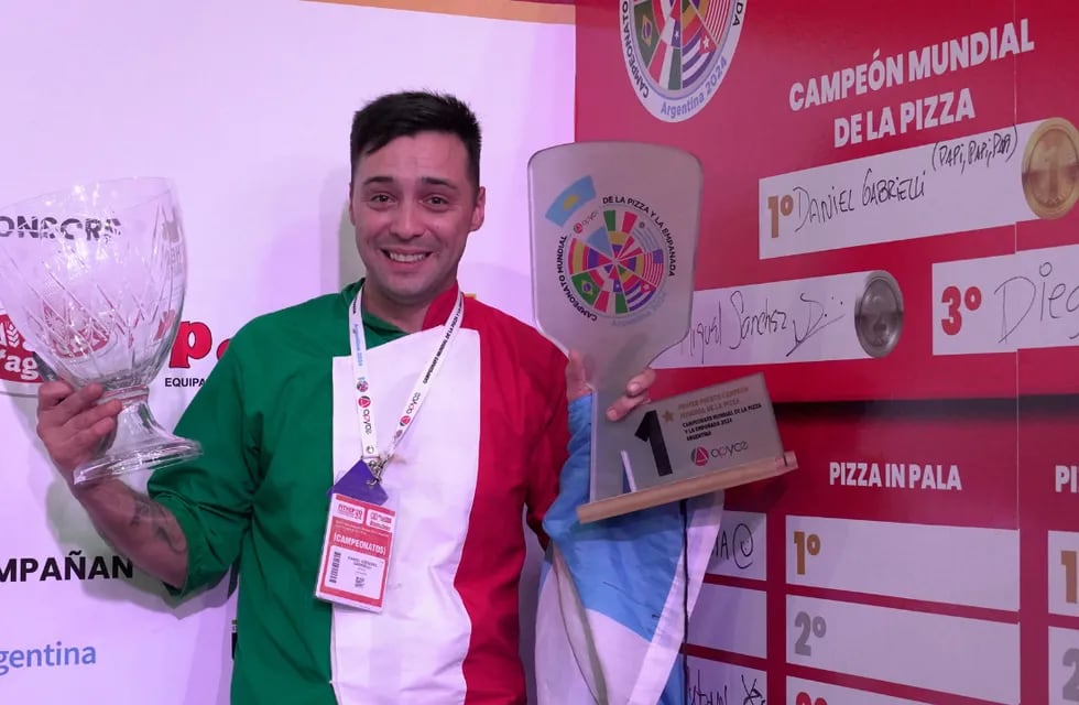Un argentino ganó el primer Mundial de la Pizza en Argentina y competirá en Italia en 2025.
