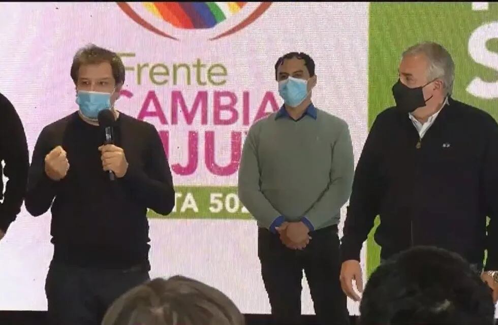 Facundo Manes y Martín Lousteau llegaron a la provincia para acompañar a los candidatos y dirigentes de Cambia Jujuy.