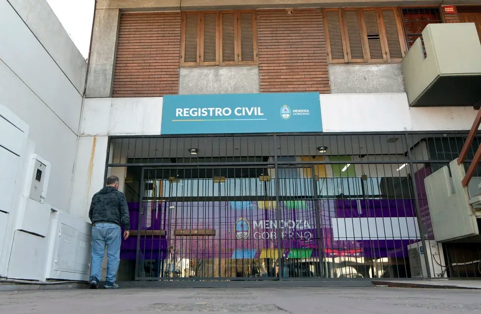 Registro Civil del Gran Mendoza
Foto: Orlando Pelichotti / Los Andes