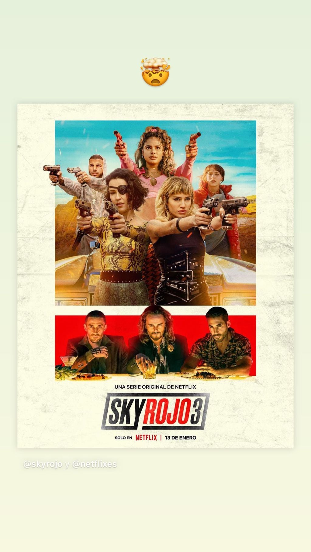 Lali Espósito confirmó la fecha de estreno de Sky Rojo 3