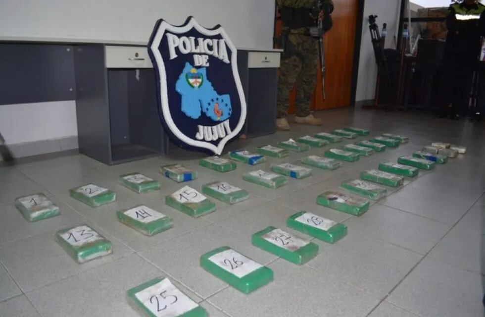 Procedimiento antidrogas de la Policía de Jujuy