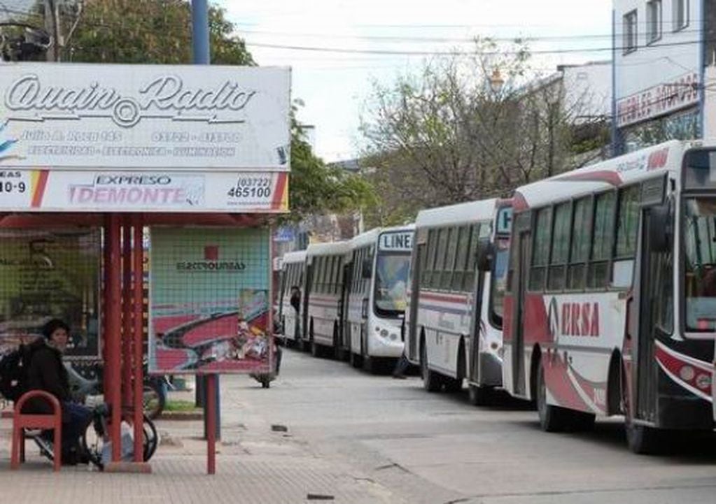 Paro de transporte en Chaco