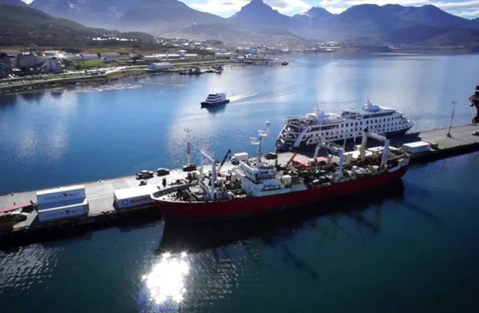 Puerto de Ushuaia.