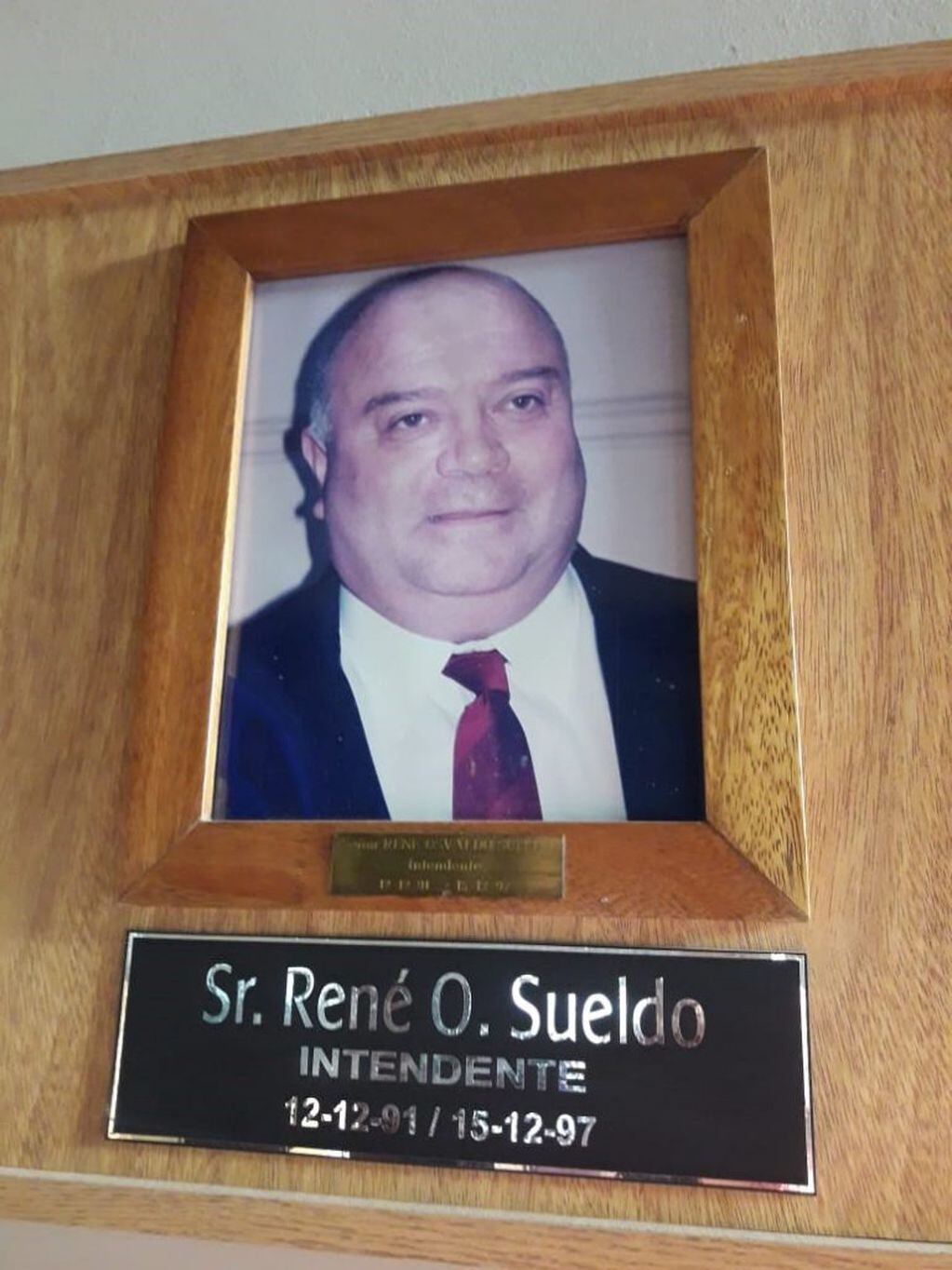 René Osvaldo Sueldo ex intendente Arroyito