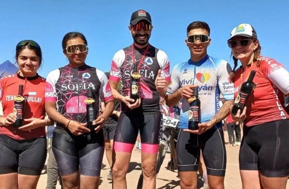 Rural Bike Tunuyán: la Revancha quedó en manos de Jessica Vázquez y Mario Méndez.