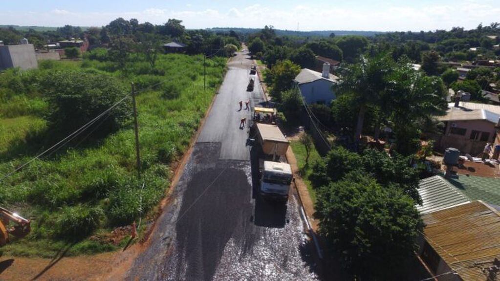 Programa “Pavimento Urbano” en Puerto Iguazú