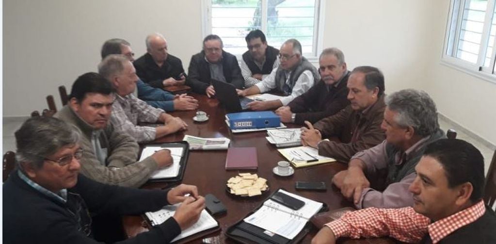 Ultima reunión de la Asociación de Consorcios Camineros del Chaco.