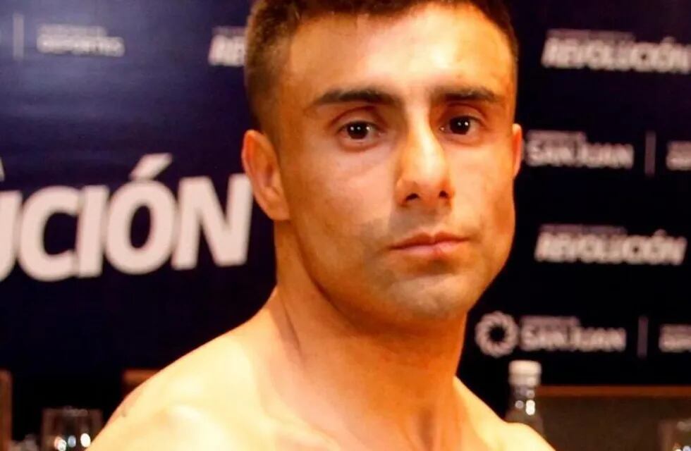 Carlos Sardínez es boxeador sanjuanino y golpeó violentamente a su pareja.