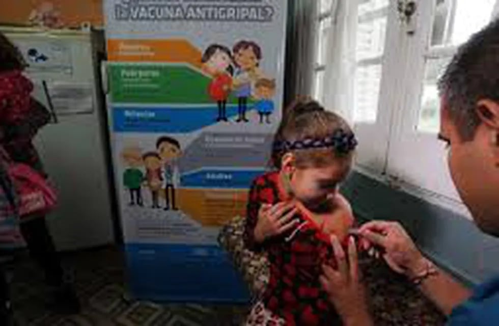 Los niños, dentro del grupo prioritario para la vacunación antigripal.