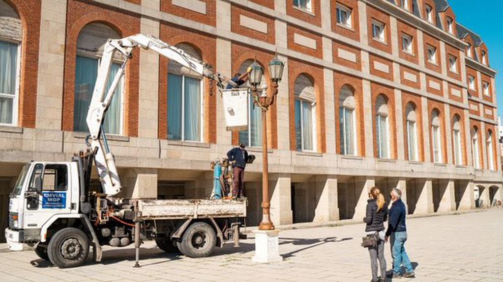 A cargo de la Dirección de Restauración de Monumentos Históricos y el EMVIAL