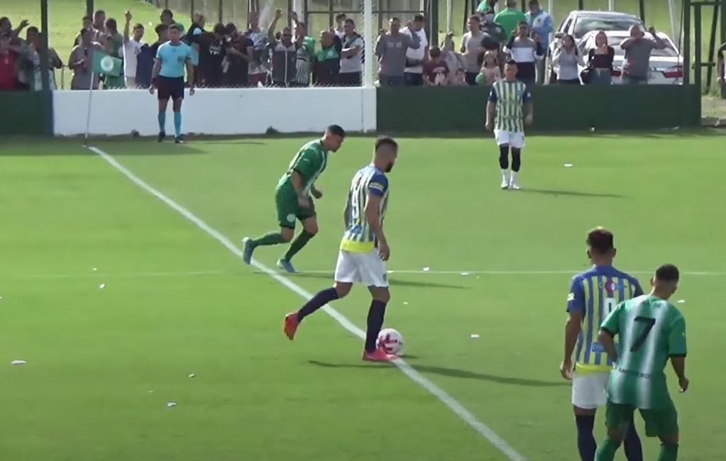 Debut de Juventud de San Luis en el Federal A 2022.