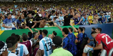 Hubo sanciones por los incidentes en el Brasil-Argentina