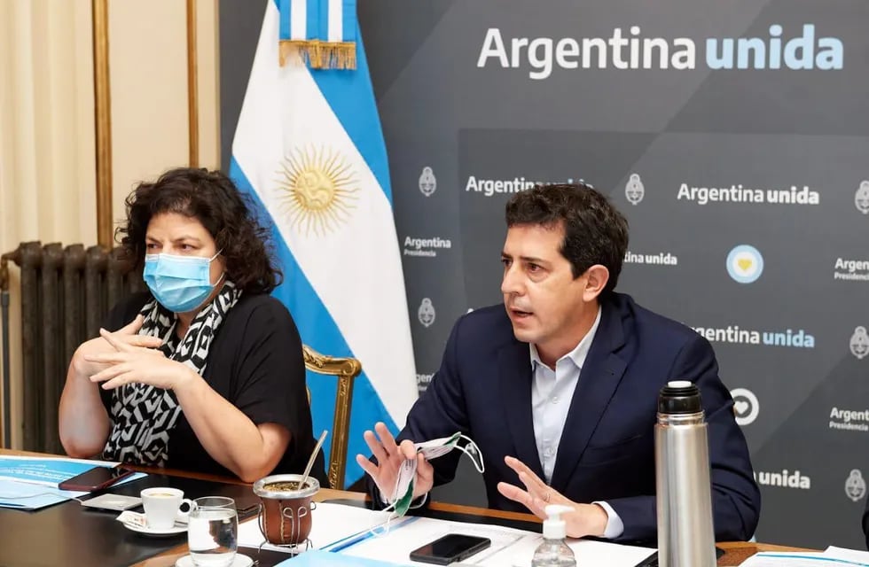 Wado De Pedro y Carla Vizzotti se reunieron con gobernadores por la campaña de vacunación.
