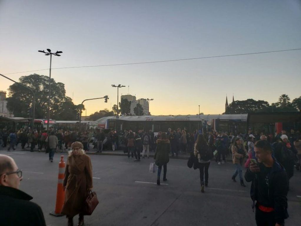 Nueva amenaza de bomba en la Estación Constitución.