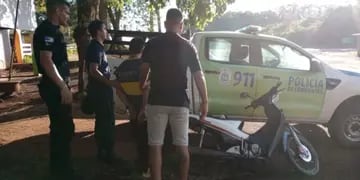 Recuperan en Corrientes motocicleta robada en Misiones