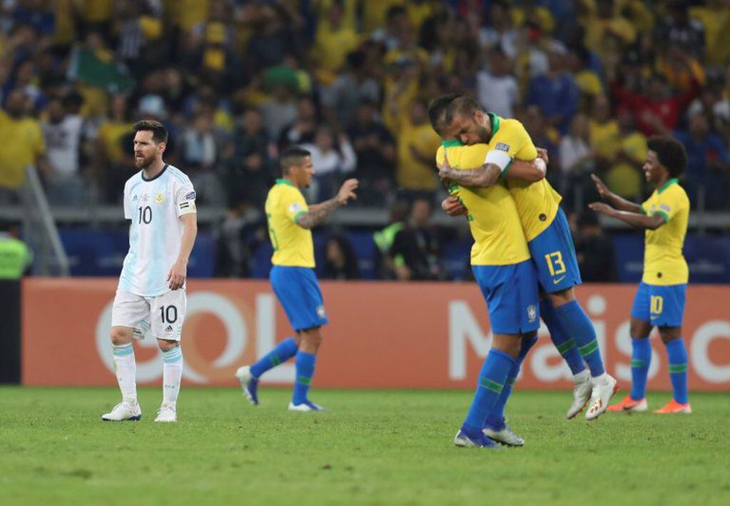 La bronca de Lio Messi tras una nueva derrota con la Selección (Foto: AP Photo/Natacha Pisarenko)