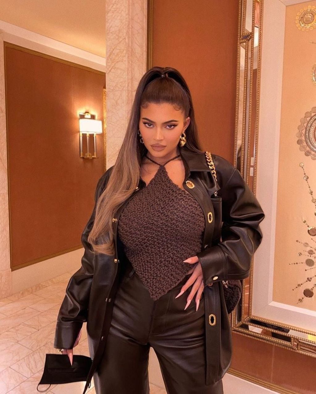 Kylie Jenner es la menor de las hermanas Kardashian-Jenner. (Instagram/kyliejenner)
