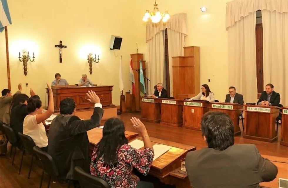 Concejo Deliberante Gualeguaychú\nCrédito: H.C.D
