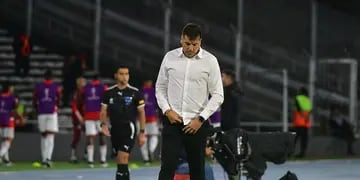 Belgrano: Juan Cruz Real y el Luifa Artime lamentaron la grave lesión de Passerini.