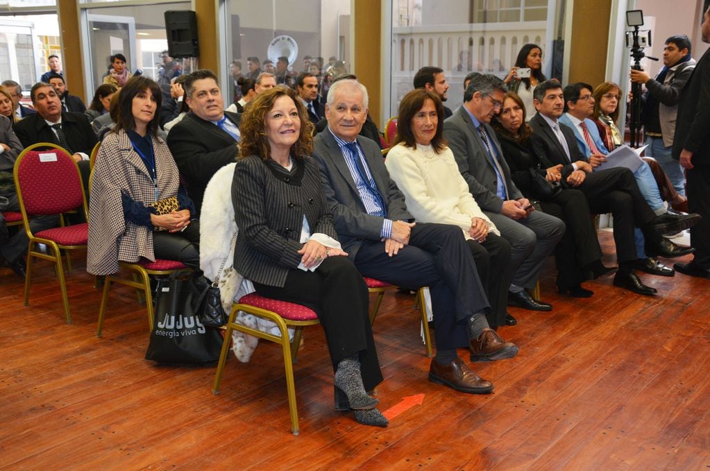 Los jueces de la Suprema Corte de Justicia de Jujuy y demás funcionarios judiciales, presentes en las jornadas del FOFECMA.