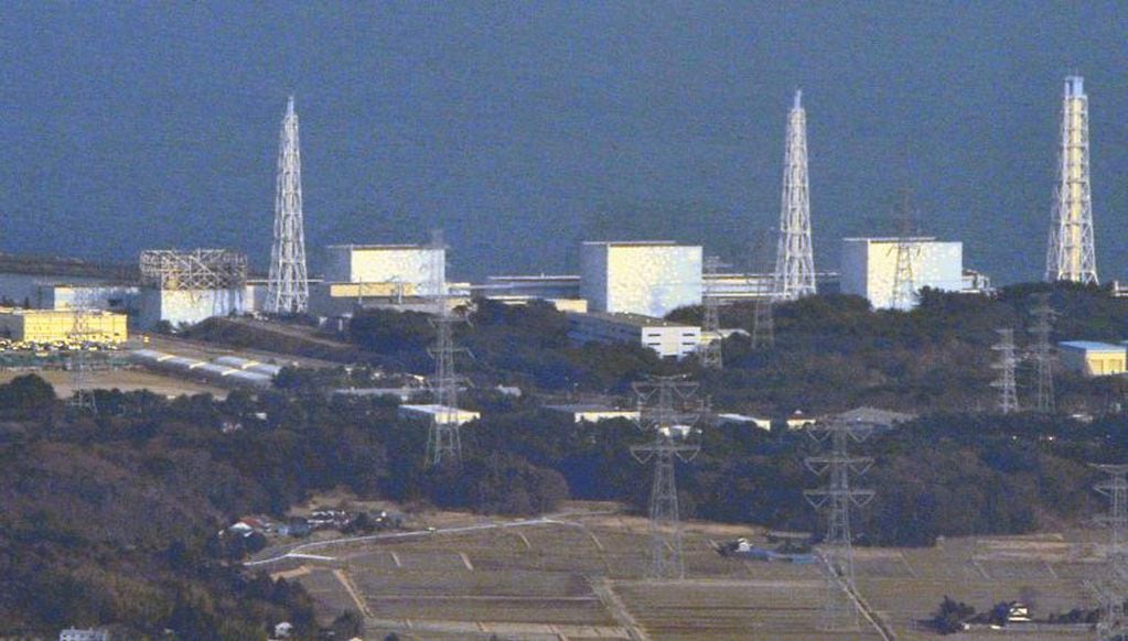 Una unidad de la central Fukushima Daiichi. (AP)