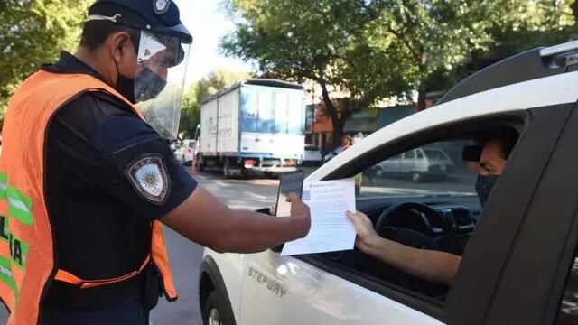 Control de salidas en Mendoza